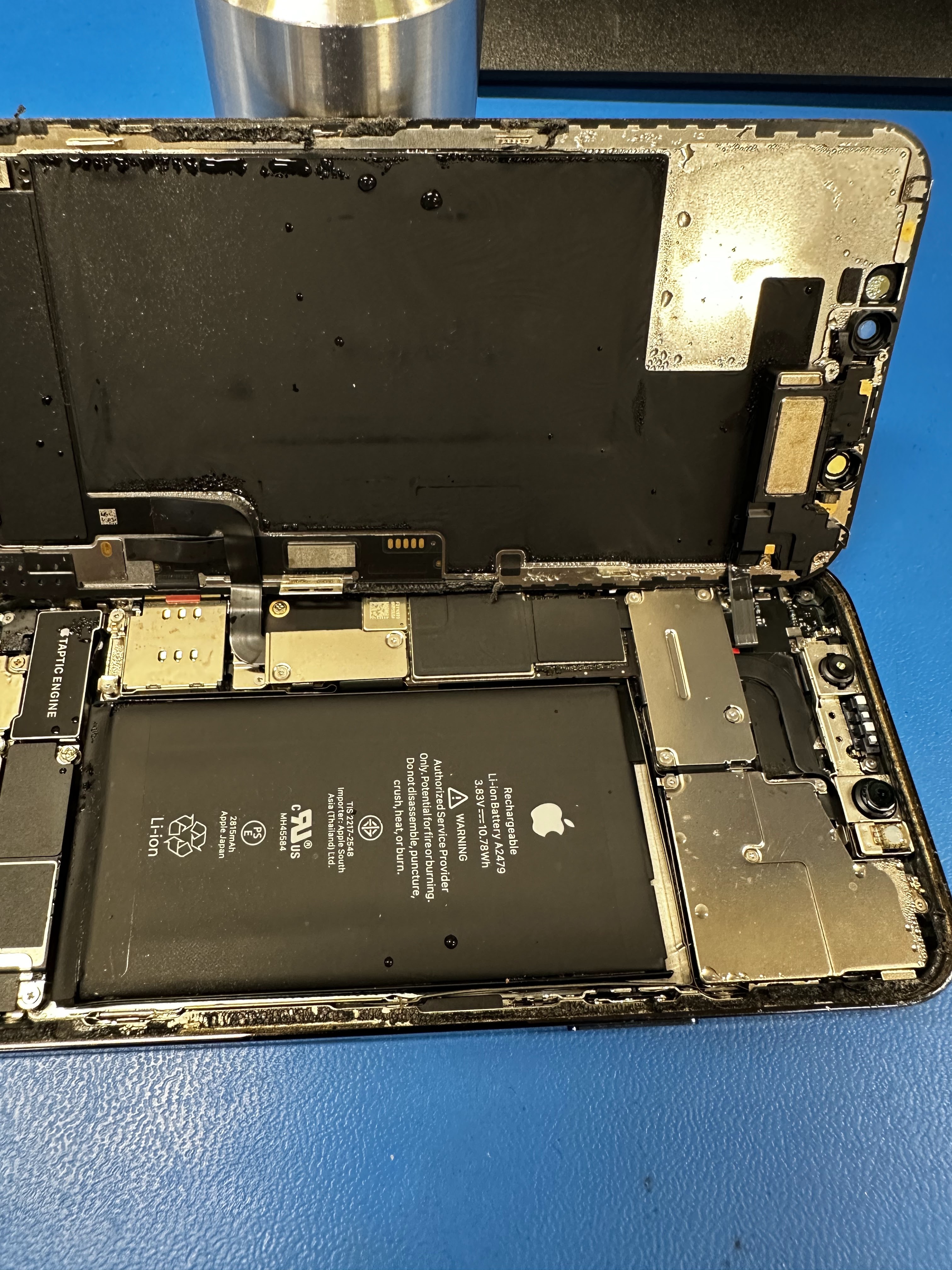 Battery and housing repair